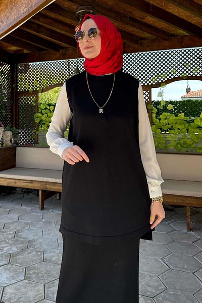 Rabia Şamlı Εσώρουχο Σετ Μαύρο