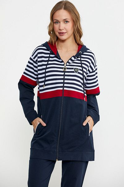 Sementa Marine Hooded Tracksuit - Navy Blue