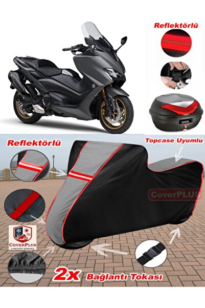 CoverPlus هوندا CBR 500R القماش المشمع Topcase متوافق مع القماش المشمع للدراج...