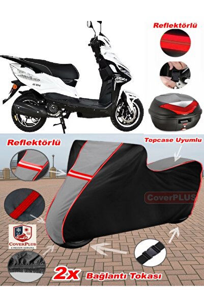 CoverPlus Arora Verano AR 50-9 قماش القنب Topcase متوافق مع القماش المشمع للد...