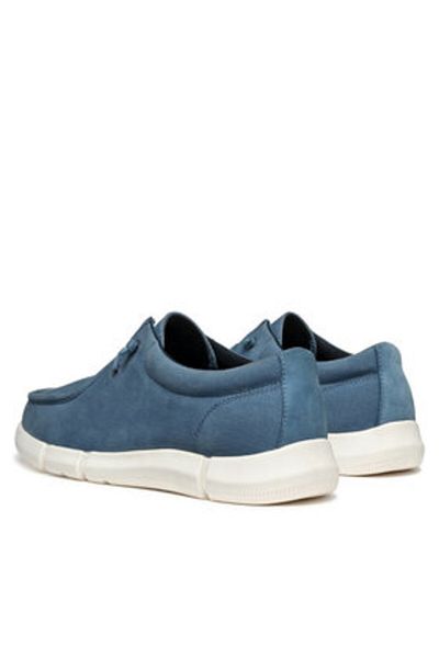 Geox men's moccasins U4546C-00010 blue