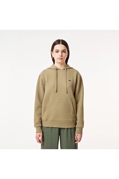 Lacoste Kadın Bej Sweatshirt