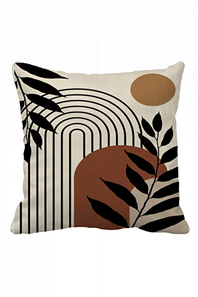 Vendini Quality Fabric, Double-Side Printed, Hidden Zipper Throw Pillow Cover