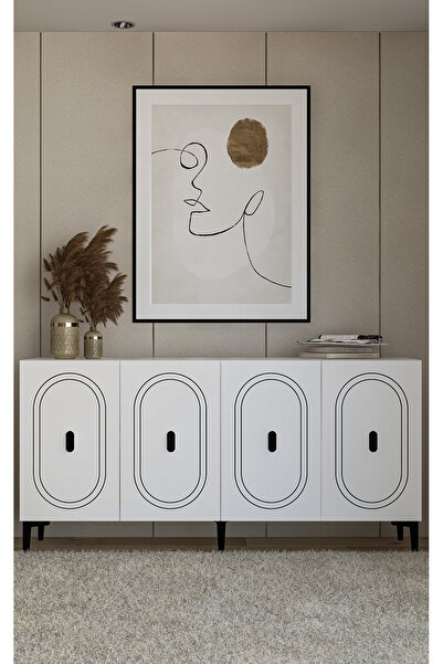 cantek dizayn WENYCT (KB150) KONSOL BEYAZ-BEYAZ