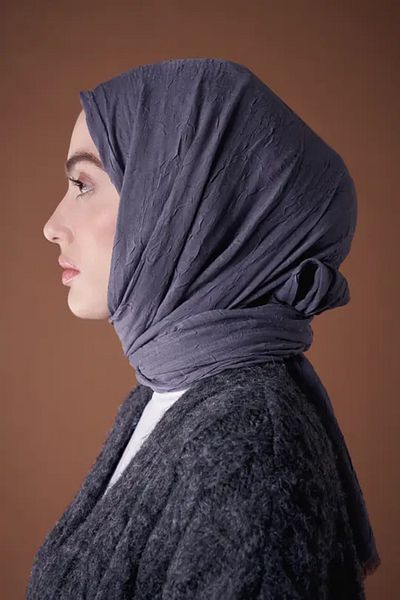Modakaşmir Şal Bambus Antracit