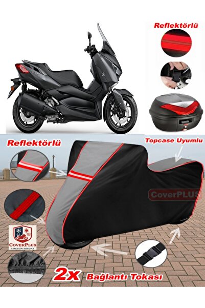 CoverPlus Yamaha X-Max 250 ABS القماش المشمع Topcase متوافق مع القماش المشمع ...