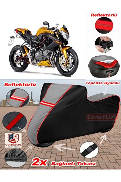 CoverPlus Benelli TNT Cafe Racer Canvas Topcase متوافق مع القماش المشمع للدرا...