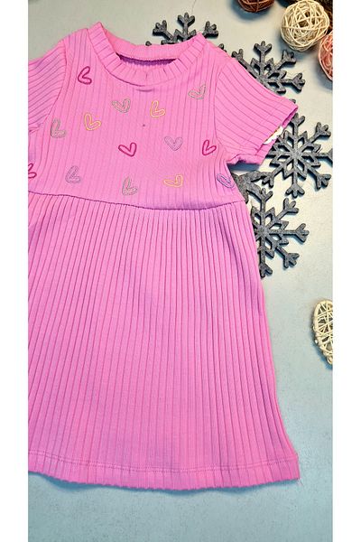 CemBebe Girl's Lycra Summer Eid Dress