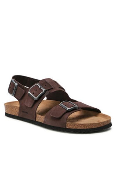 Geox geox men's sandals U159VA-00032 brown