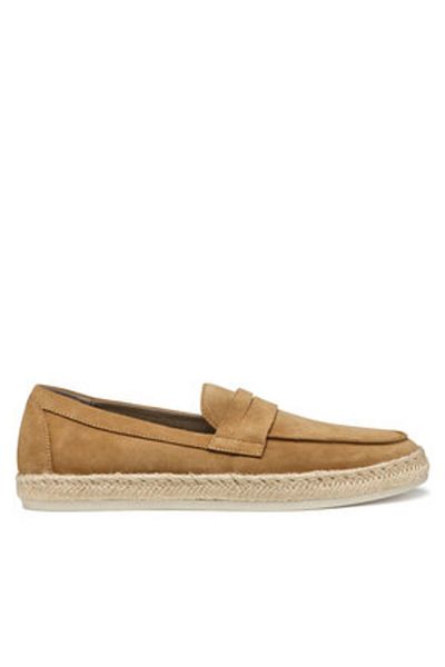 Geox men's moccasins U55MRA-00022 brown
