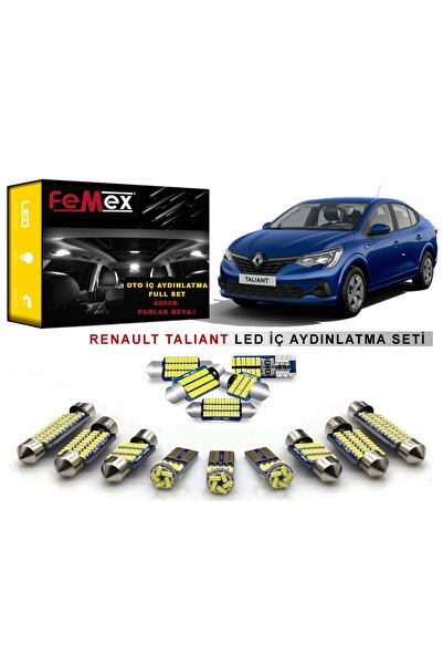 FEMEX Renault Taliant LED İç Aydınlatma Ampul Seti FEMEX Parlak Beyaz