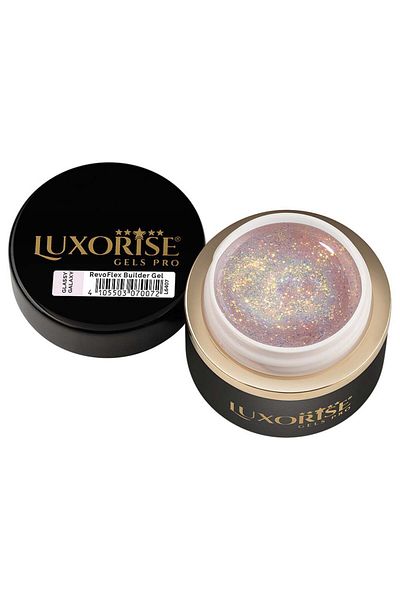 LUXORISE Revoflex Gel UV pentru unghii, 15 ml, Glassy Galaxy