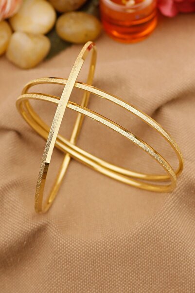 Keyifli Hayaller Çelik Ray Bilezik - Çelik Simli-parlak Ajda 3lü Kadın Ray Bi...