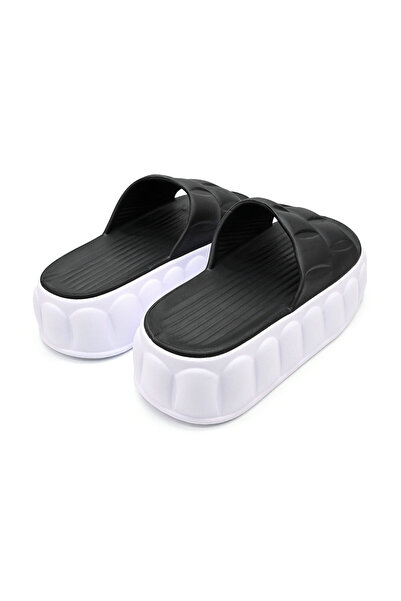 Tmall Women's Slippers, With Platform, Pd1030, Black
