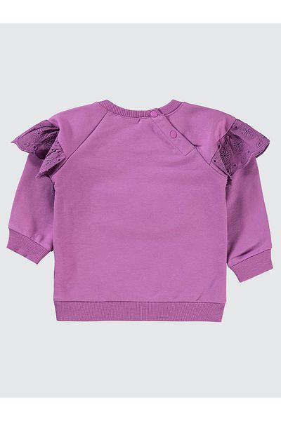Civil Baby 6-18 Months Baby Girl Sweatshirt - Lilac