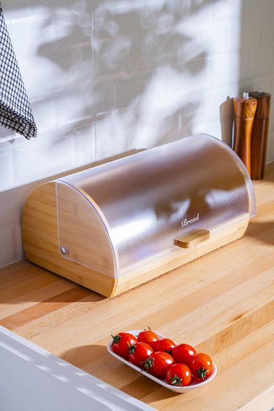 ACAR Sirius Bamboo Bread Storage Box - 39 cm