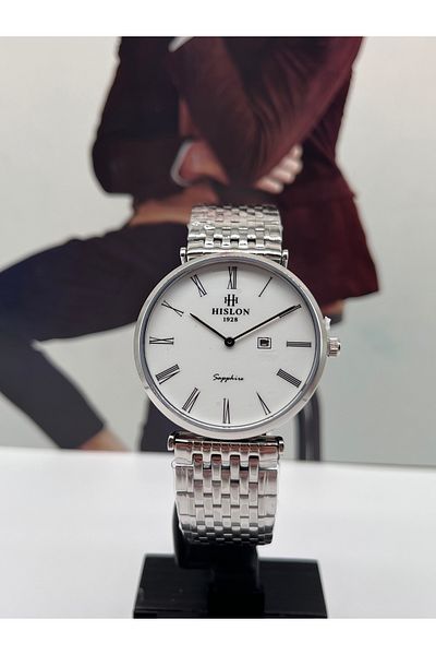 Hislon Ultra Slim Classic Men's Wristwatch 3 Atm Waterproof with 3 Years Warranty