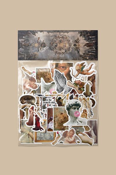 dadi ramba Renaissance Sticker Pack -Bullet Journal -Laptop Sticker Decal