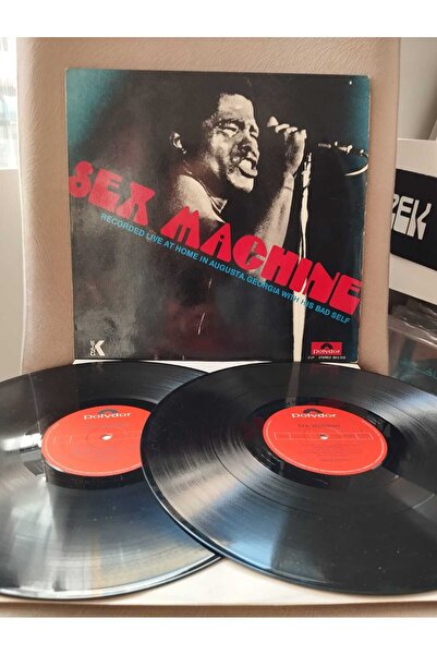 James Brown - Machine - 1970 Almanya Basım - 2xLP Albüm