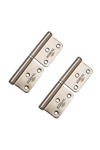 flores Metal window hinge, universal, satin, 2 pcs / set