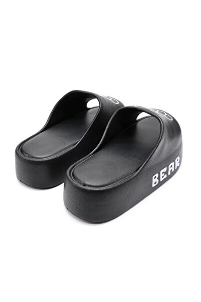 Tmall Women's Slippers, With Platform, Foam, Pd1029, Black