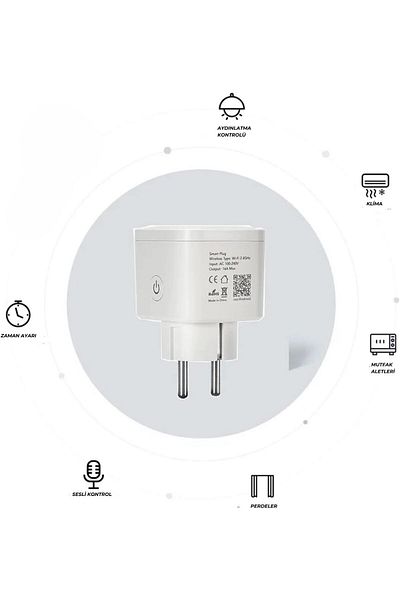 X-Level Smart Socket, 16A 100-240V Current Protection, Wifi, with Mobile App, Energy Monitoring, Voice and Remote Control