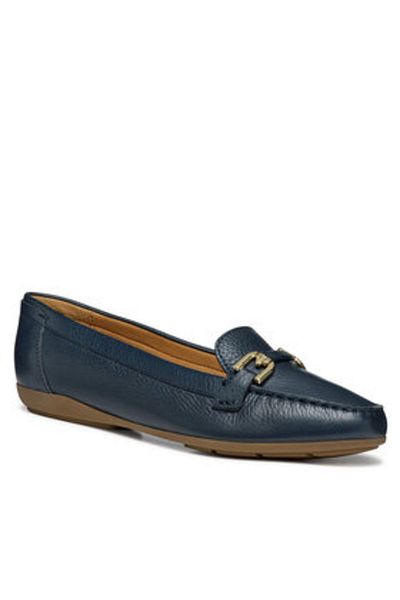 Geox women's moccasins D84BMA-00046 blue