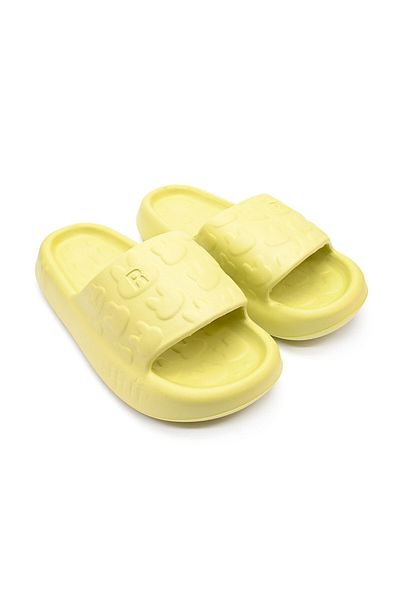 Tmall Women's Slippers, Plain Pattern, Foam, Pd1031, Green