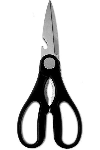 Bisbell Multi-Purpose Kitchen Scissors, Rust-Proof, for Fish, Vegetables, Nut...