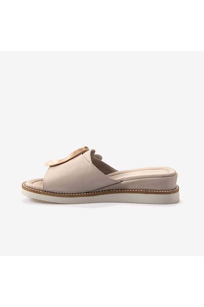 KEMAL TANCA Genuine Leather Women's Slippers 107615