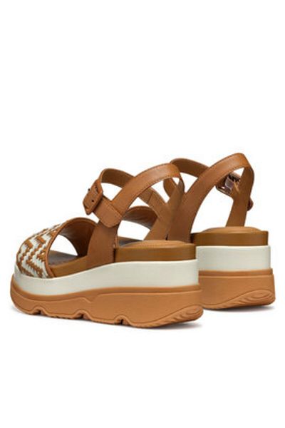 Geox women's sandals D55HBA-0TC43 brown