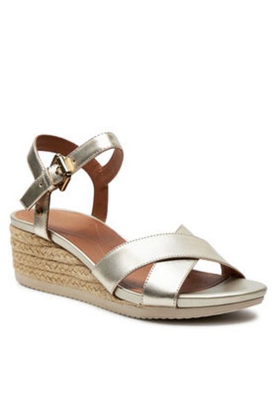 Geox women's espadrilles D02HHC-000CF gold-colored