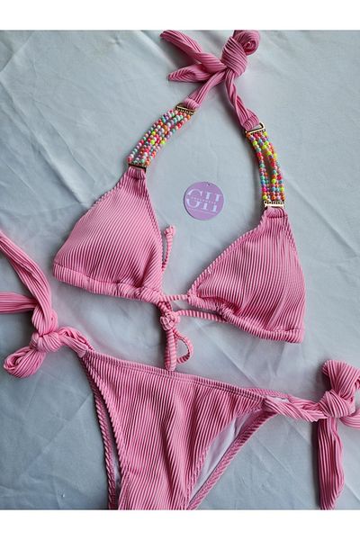 G&H UNDERWEAR Σετ ροζ μπικίνι