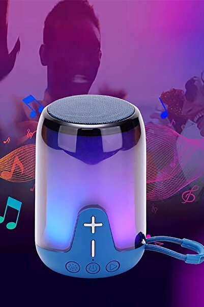 Piranha 7835 Led Rgb Işıklı Kablosuz Bluetooth Hoparlör / Usb & Tf Kart Girişi