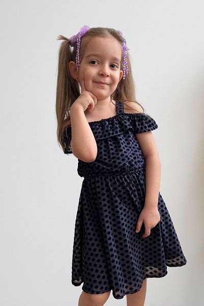 Kübra Tekstil Dress - Ruffle hem