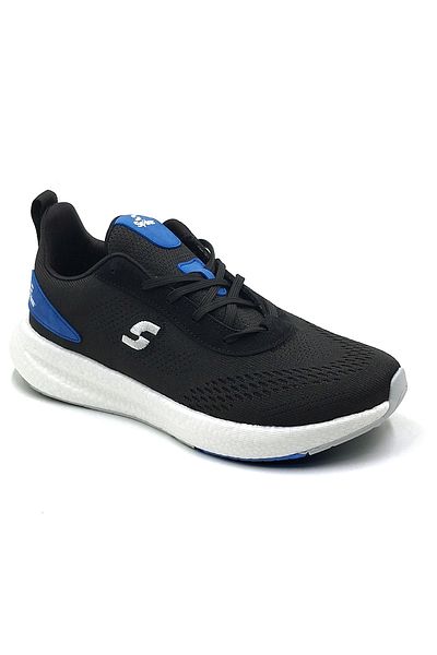 S SPIKE Black Blue Sports Shoes, Sneaker, Casual Running Shoes, Comfortable Comfortable Shoes, Men, Women, Unisex