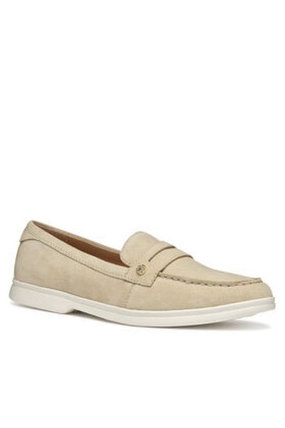 Geox women's moccasins D550ZD-00022 natural