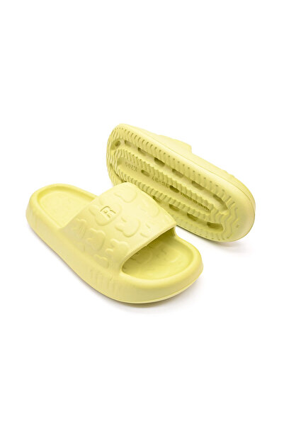 Tmall Women's Slippers, Plain Pattern, Foam, Pd1031, Green