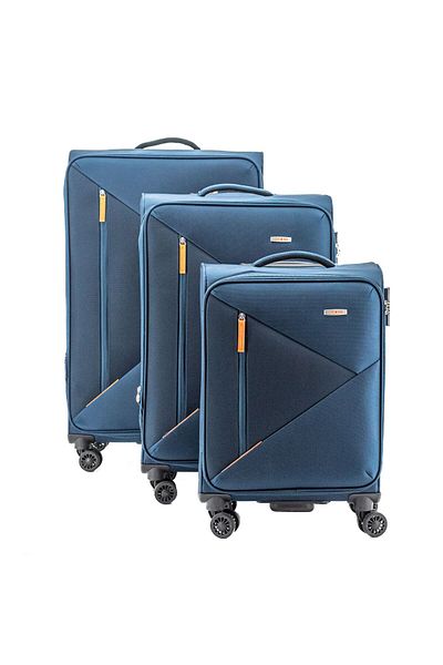 Lamonza Kai trolley 55x36x23 cm, 2.3 kg, blue
