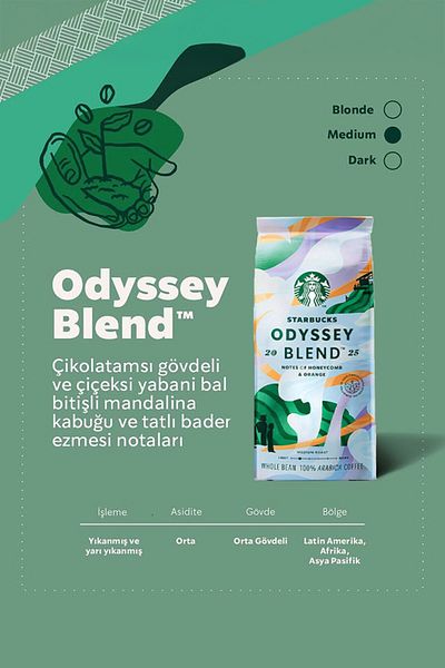 Starbucks Odyssey Blend Core Coffee 250g