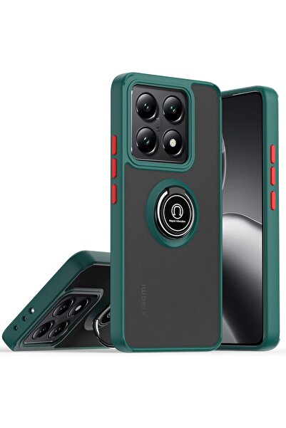 Rivor Xiaomi Mi 14T & 14T Pro Kılıf 3D Kamera Korumalı Buzlu Kenarları Renkli...