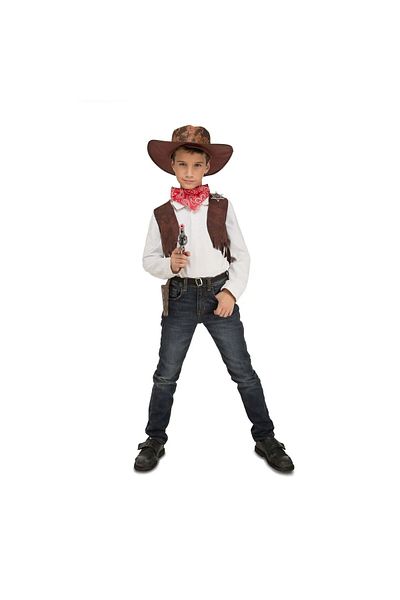 KidMania Cowboy costume with accessories for children 5-7 years 116-128 cm