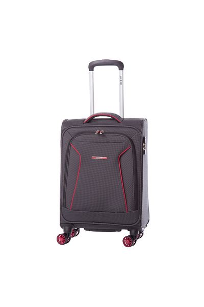 Lamonza Cruise trolley 55x36x22 cm, 2.35 kg, gray / red