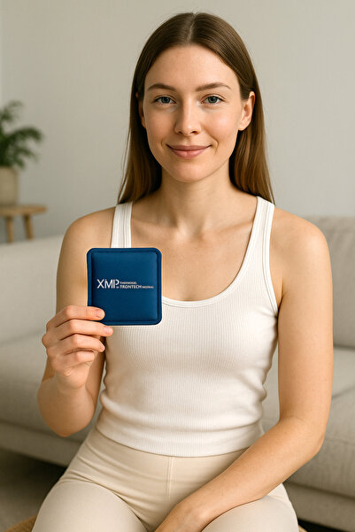 XMP Kare Ağrı Giderici Kompres, Sıcak Soğuk Kompres, Lacivert Kumaş Jel