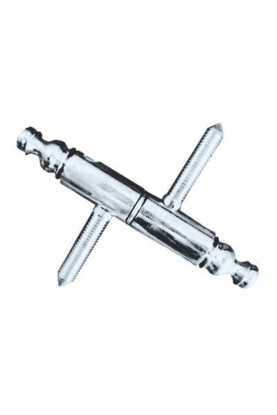 flores Pipo hinge, chrome, 15 x 70 mm, 50 pcs / box