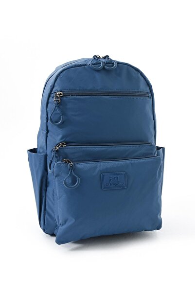 571 Collections Çanta Середній рюкзак ультралегкий з безліччю кишень, синій (модель: 571-13-9B)