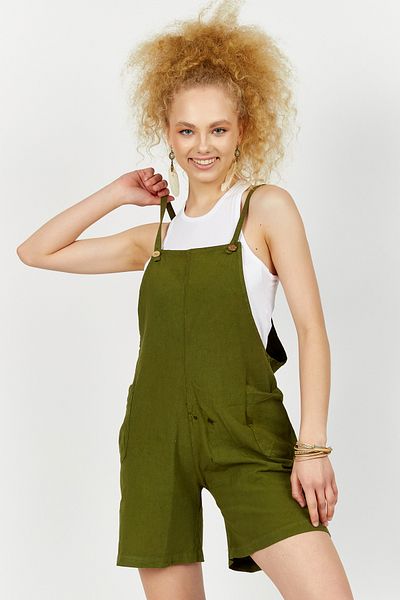 Hopoi Women's Strappy Shorts Jumpsuit