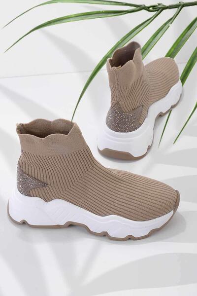Bambi Beyaz Kadın Sneaker K01824105909