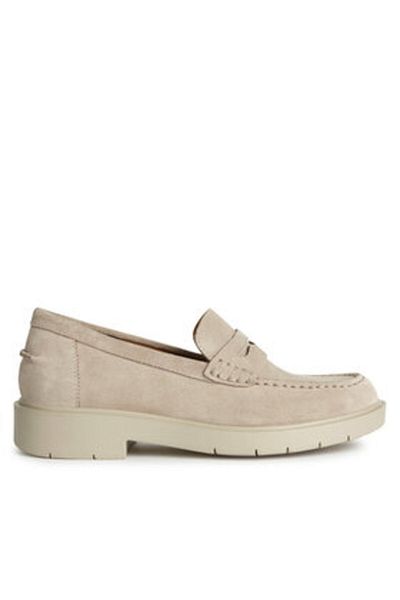 Geox women's moccasins D25QRA-00022 brown