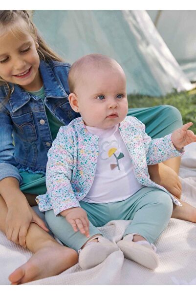 MAYORAL Yazlık Kız Bebek 3'lü Eşofman Takım